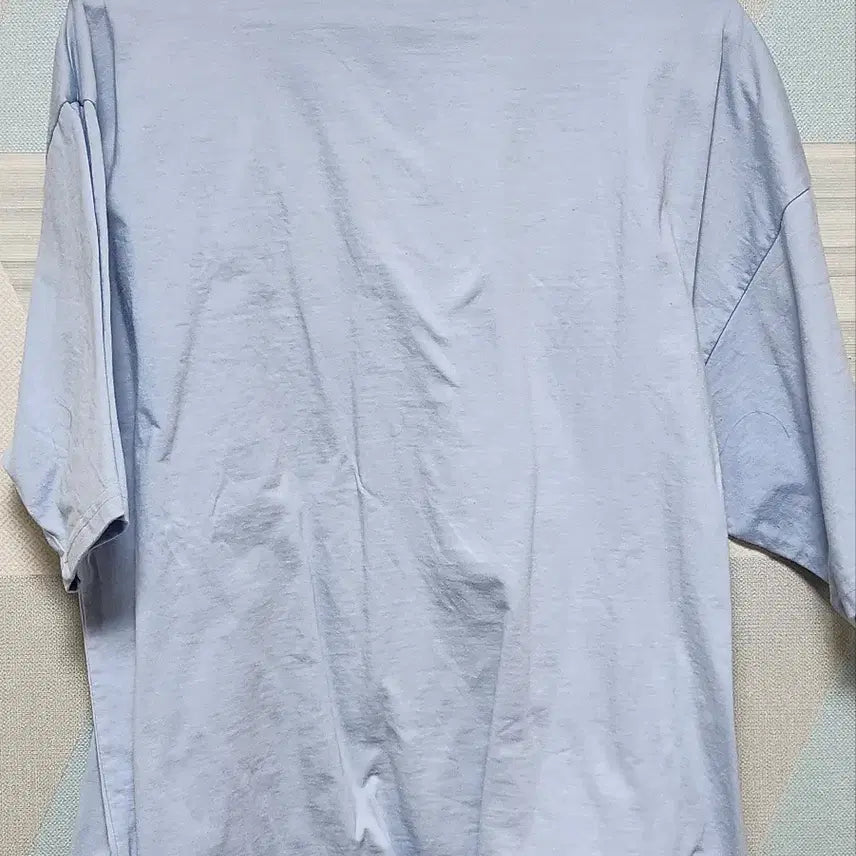 [BUNJANG] Woowakgood Obanggerke T-shirt Sky Blue L Size / 우왁굳즈 오뱅계르크 차가리 반팔티 하늘색 L사이즈