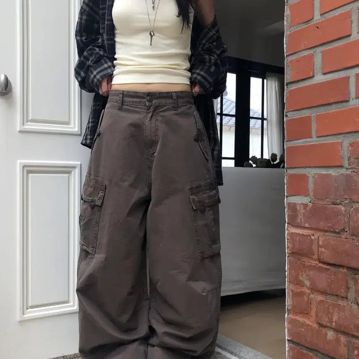 [BUNJANG] Rit Kim Dyeing Pocket Balloon Pants / 릿킴 DYEING POCKET BALLOON PANTS