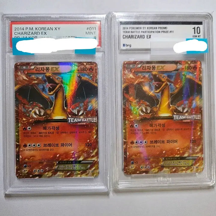 [SOLD OUT] 포켓몬카드 팀배틀리자몽 psa brg등카 교환,판매합니다