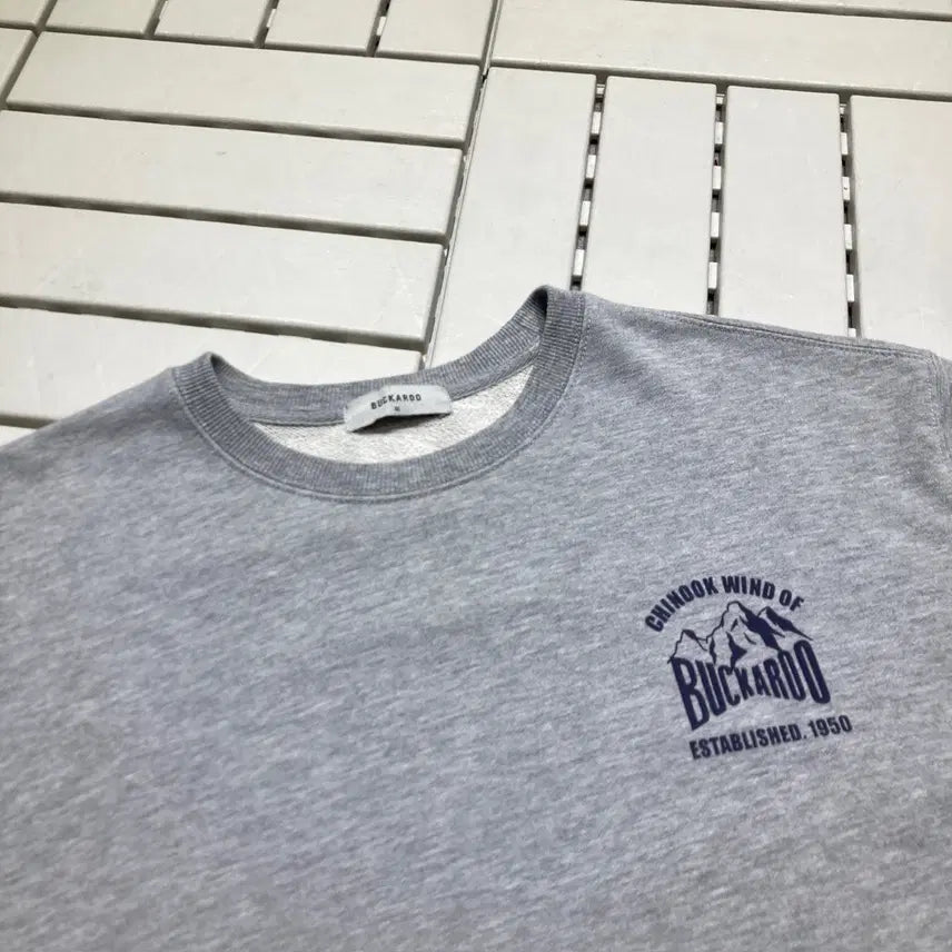 [BUNJANG] BUCKAROO Back Printing Sweatshirt / [M]버커루 백프린팅 맨투맨 0306
