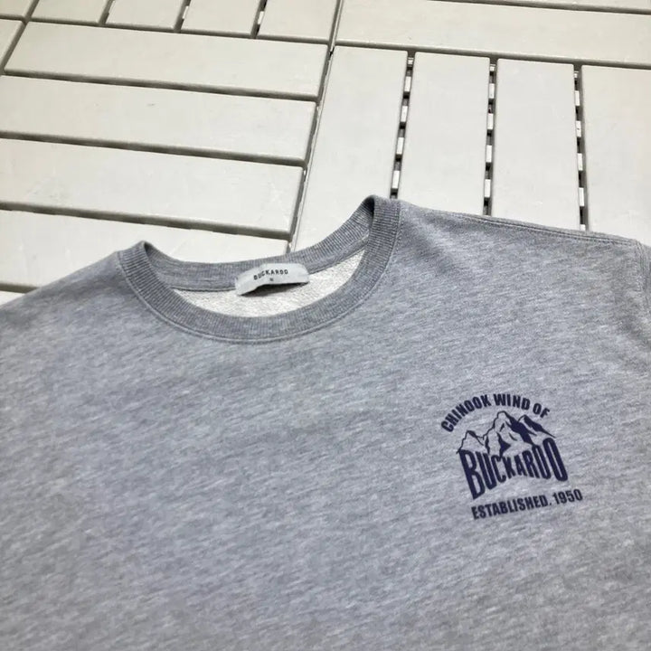 [BUNJANG] BUCKAROO Back Printing Sweatshirt / [M]버커루 백프린팅 맨투맨 0306