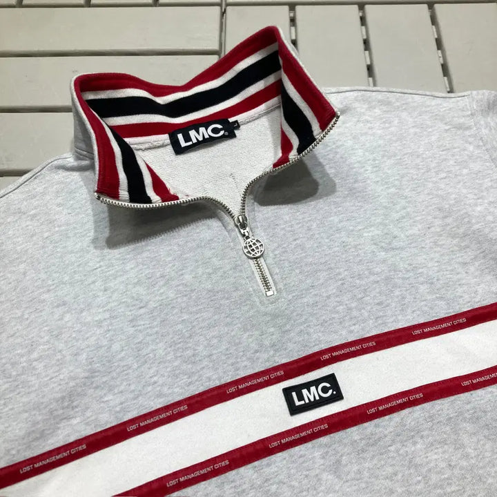 [BUNJANG] LMC Half-Zip Sweatshirt 0308 / [L]LMC 반집업 맨투맨 0308