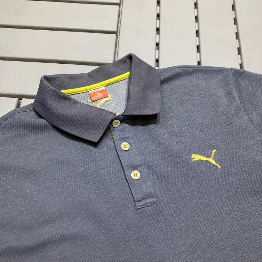 [BUNJANG] Puma Long Sleeve Collar T-Shirt / [L]푸마 긴팔 카라티 0311
