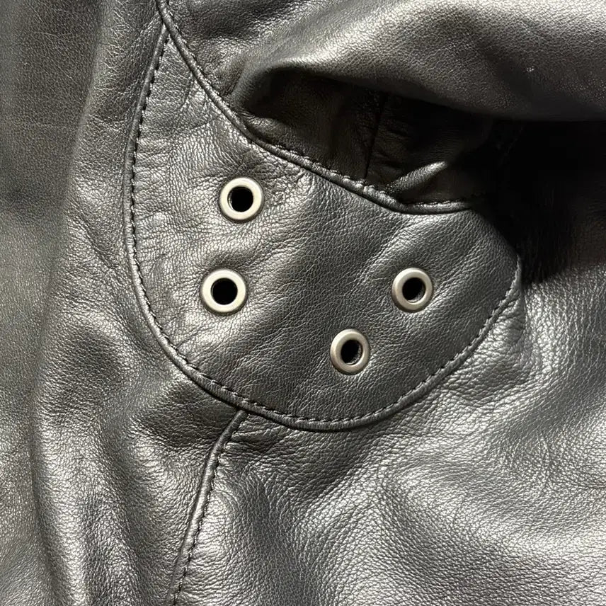 [BUNJANG] Coach 14AW Leather Bomber Jacket / 코치 14aw 레더 봄버 자켓