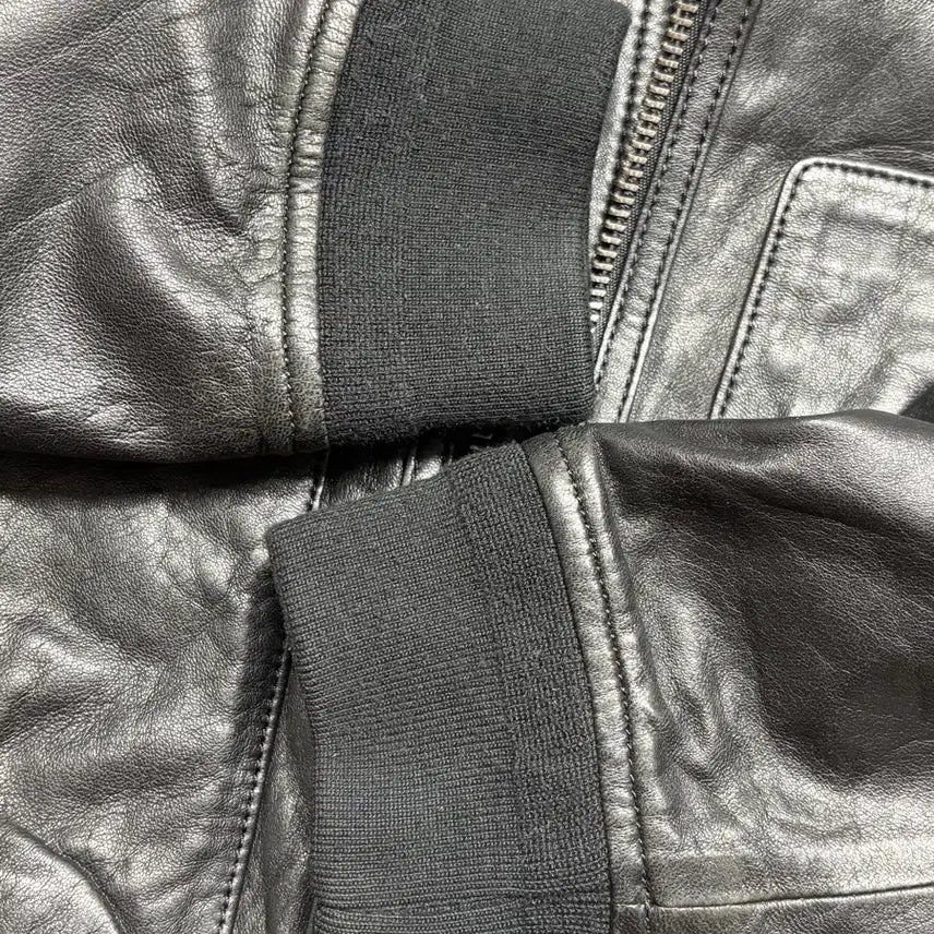 [BUNJANG] Coach 14AW Leather Bomber Jacket / 코치 14aw 레더 봄버 자켓