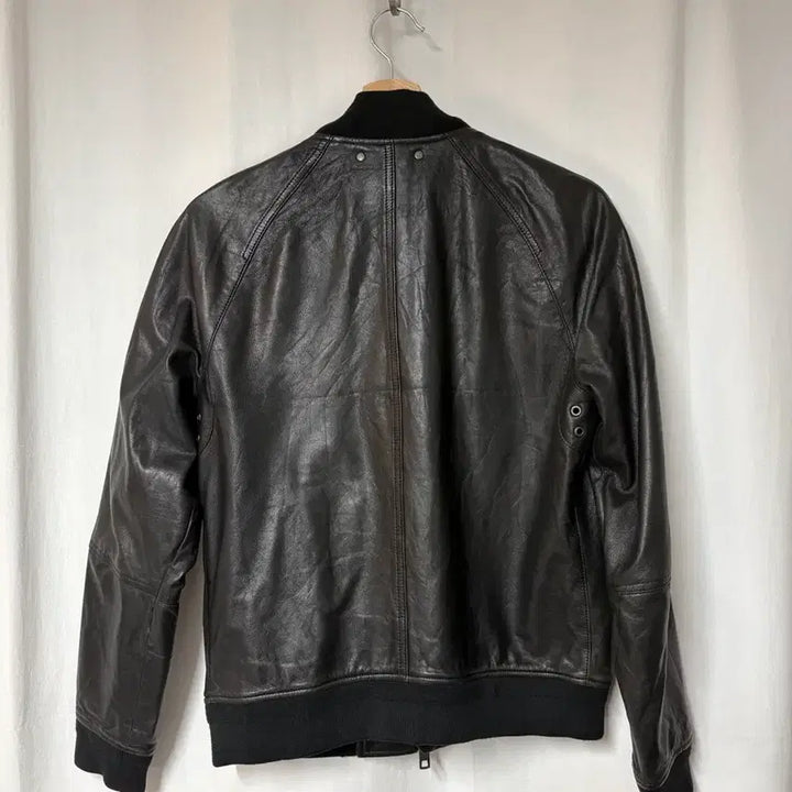 [BUNJANG] Coach 14AW Leather Bomber Jacket / 코치 14aw 레더 봄버 자켓