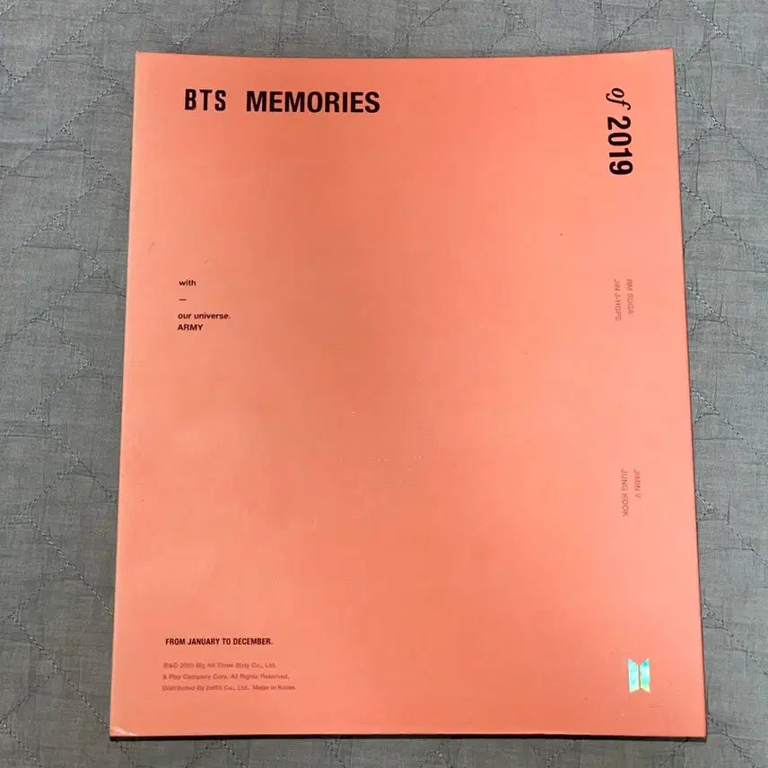 [BUNJANG] BTS Memories 2019 DVD Set / BTS MEMORIES 2019 방탄소년단 2019메모리즈 양도