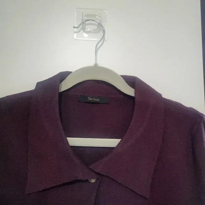 [BUNJANG] The Izzat Knit Dress Wine 55 / 더아이잗 니트원피스 와인55