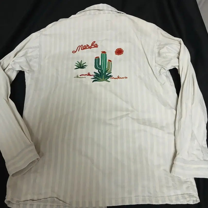 [BUNJANG] SLY Marfa Cactus Embroidered Military Jacket / 슬라이  일본 스트리트 밀리터리 자켓 ( Marfa 선인장 자수 )