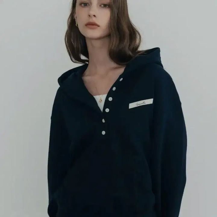 [SOLD OUT] 신앤리 테일러 코튼 스웻 후드 티셔츠