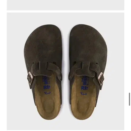[BUNJANG] Birkenstock Leather Mocha Narrow Sandals / 버켄스탁 레더모카 네로우