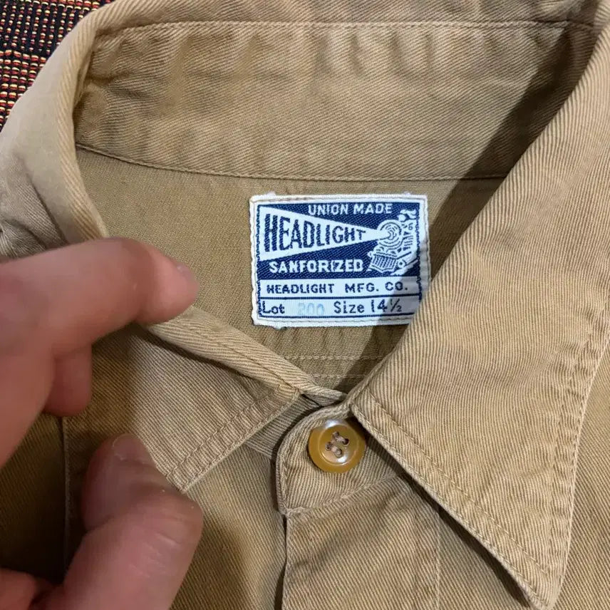 [BUNJANG] Toyo Enterprises Headlight Work Shirt / 95) 토요엔터프라이즈 헤드라이트 워크셔츠