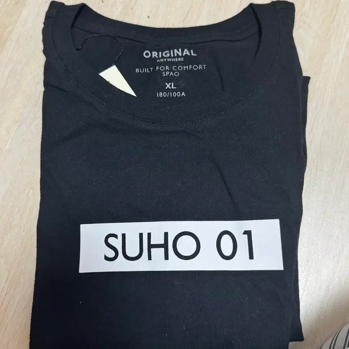 [BUNJANG] Spao EXO Suho T-shirt XL / 스파오 x exo 엑소 수호 티셔츠 xl