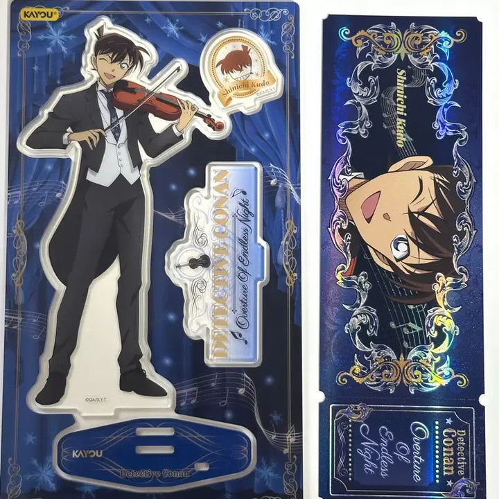 [BUNJANG] Detective Conan Shinichi Kudo Acrylic Stand and Ticket / 명탐정코난 남도일 신이치 아크릴 스탠드 티켓 Kayou