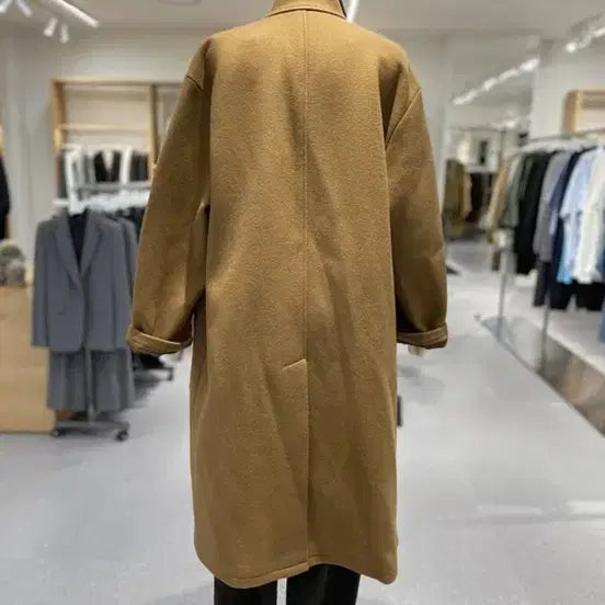 [BUNJANG] STUDIO TOMBOY Brown Coat / STUDIO TOMBOY 스튜디오 톰보이 코트 브라운