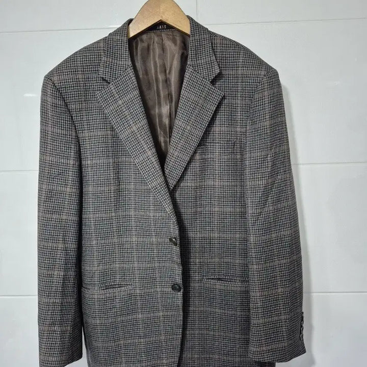 [BUNJANG] Daks Check Pattern Jacket (Size 100) / 닥스 체크무늬 자켓 100 ㄷ