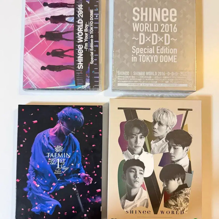 [BUNJANG] SHINee Taemin DVD Bundle Set / 샤이니 도쿄돔 / 태민 부도칸 콘서트 DVD 일괄