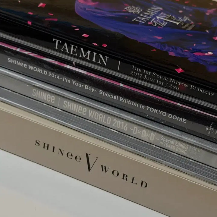 [BUNJANG] SHINee Taemin DVD Bundle Set / 샤이니 도쿄돔 / 태민 부도칸 콘서트 DVD 일괄