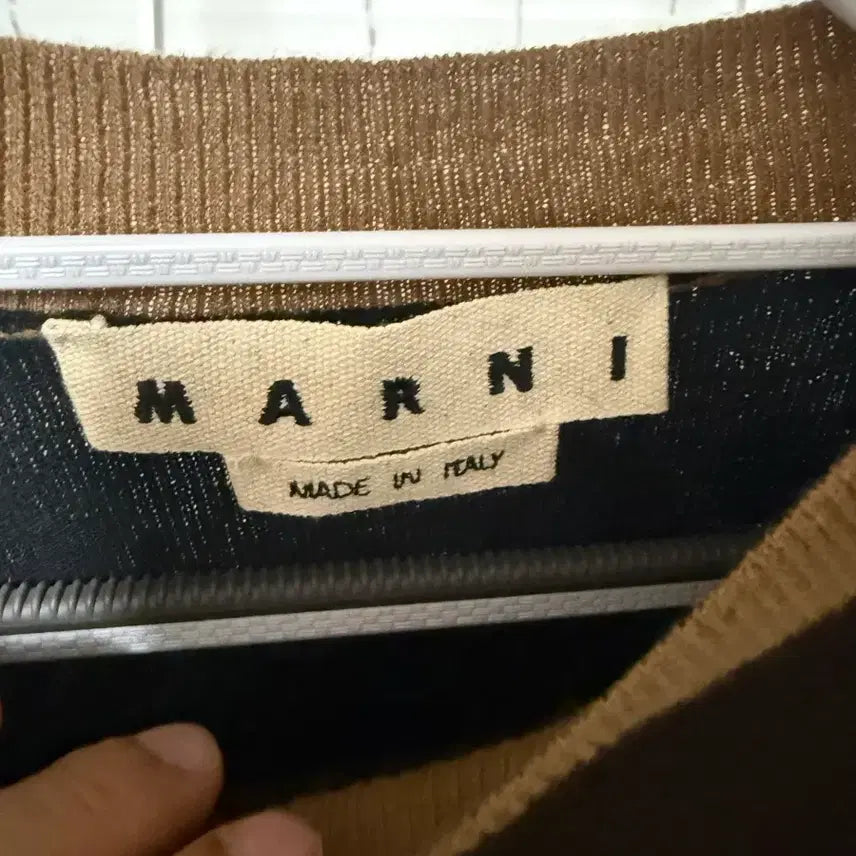 [BUNJANG] Marni Colorblock Knit Sweater / 마르니 컬러블록 니트