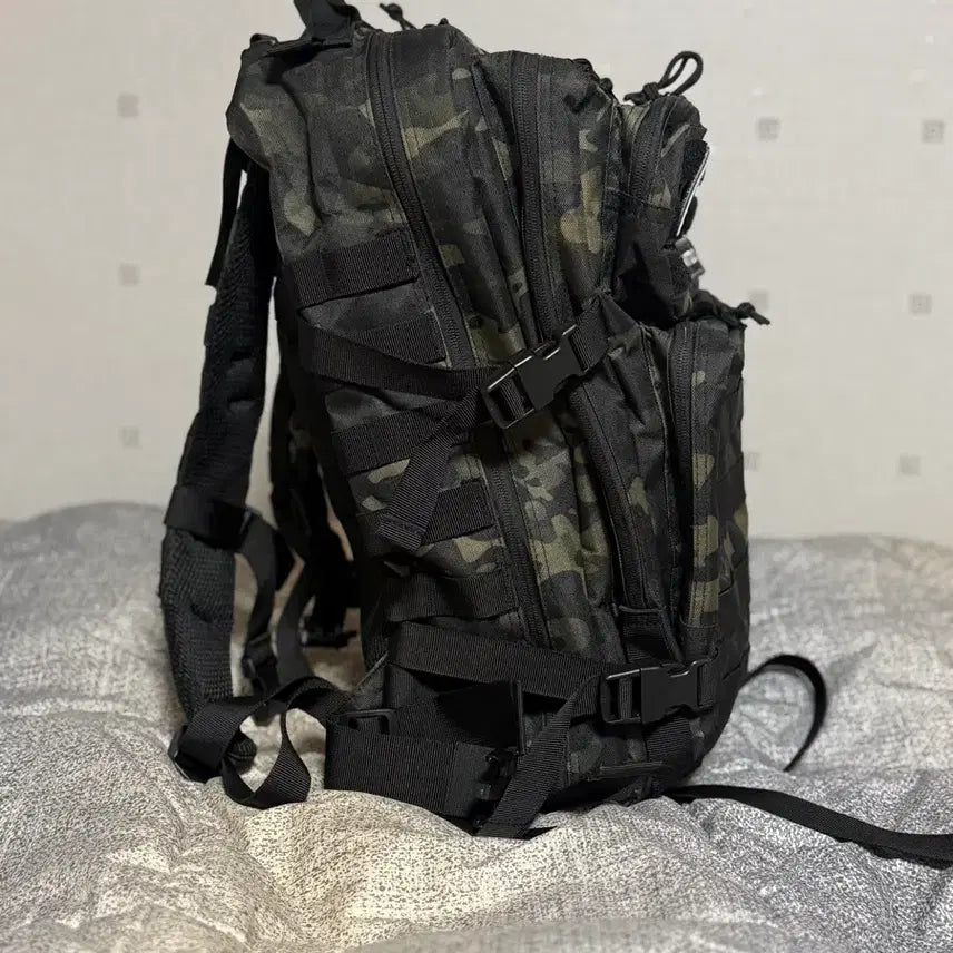 [BUNJANG] Military Camouflage Backpack / 카모 밀리터리 백팩