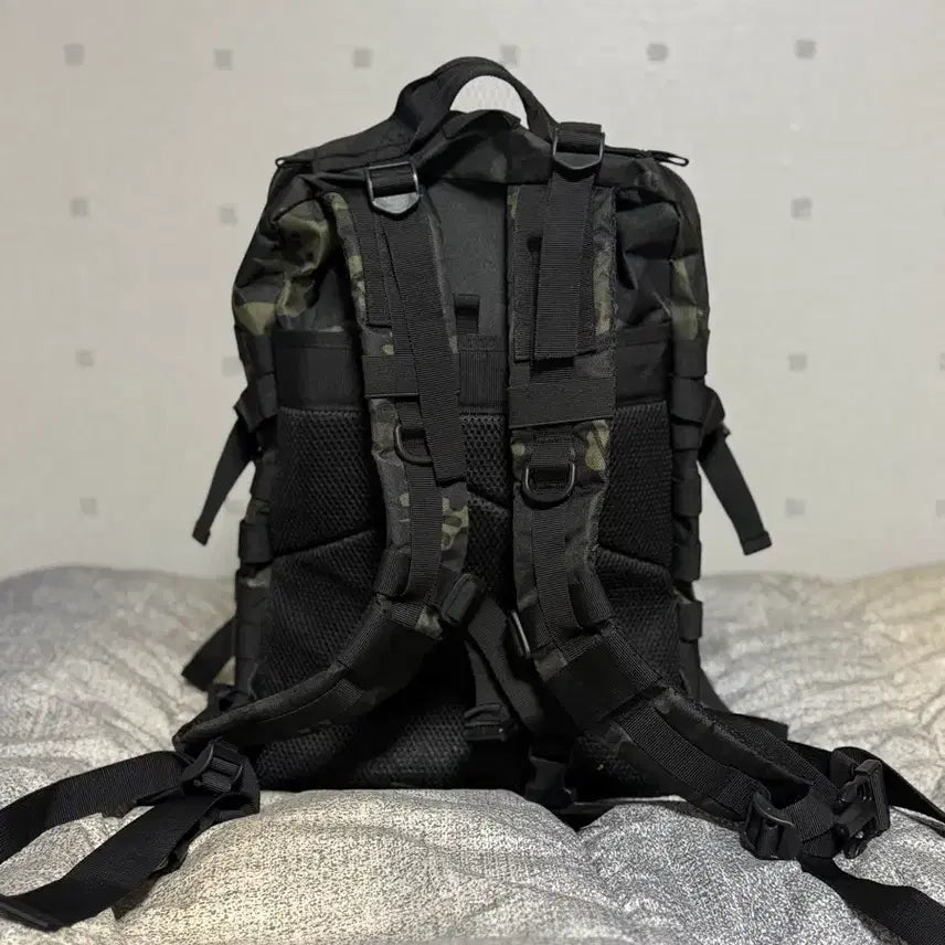 [BUNJANG] Military Camouflage Backpack / 카모 밀리터리 백팩