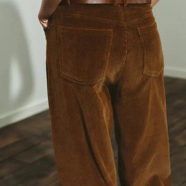 [BUNJANG] ZARA Corduroy Barrel Fit Pants / ZARA 자라 배럴 핏 코듀로이 팬츠 (새상품)