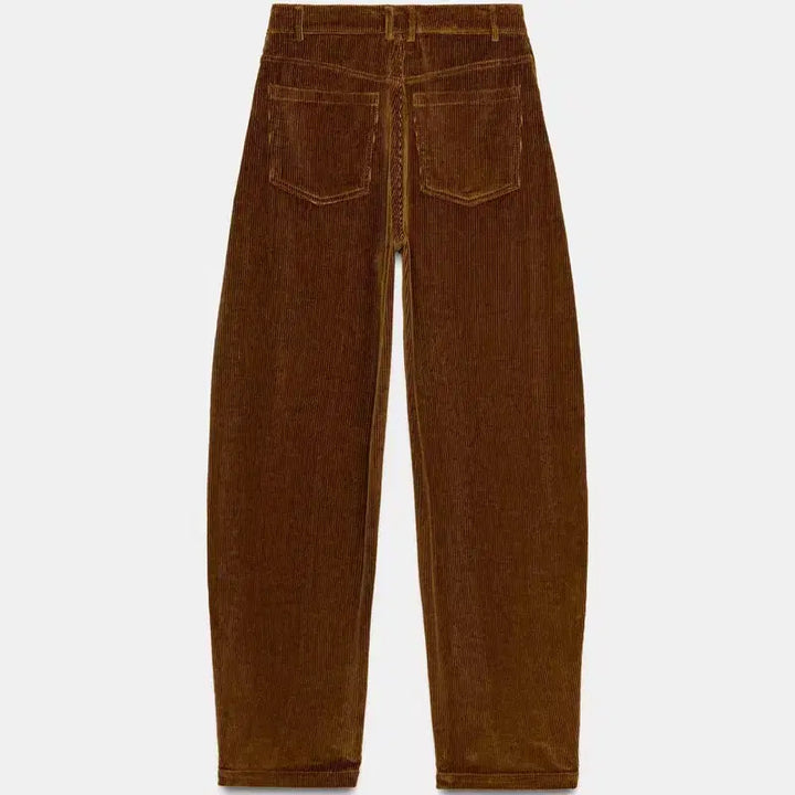[BUNJANG] ZARA Corduroy Barrel Fit Pants / ZARA 자라 배럴 핏 코듀로이 팬츠 (새상품)