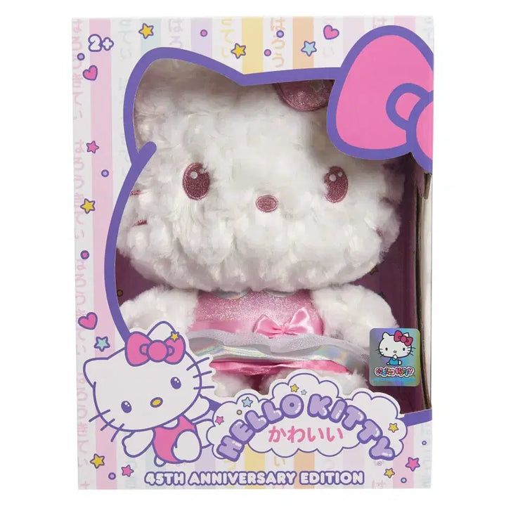 [BUNJANG] Hello Kitty 45th Anniversary Deluxe Plush Doll / 헬로키티 45주년 기념 디럭스 인형