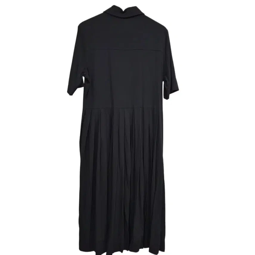 [SOLD OUT] GANNI 블랙 플리츠 원피스