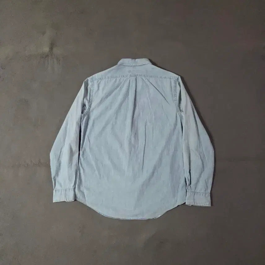 [BUNJANG] Polo Ralph Lauren Denim Shirt L Light Blue / 폴로 데님 셔츠 L 라이트블루
