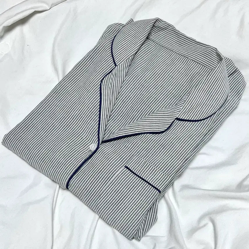 [BUNJANG] AFTERNOON LIVE Marine Striped Pajama Set / 애프터눈라이브 마린 스트라이프 파자마 세트