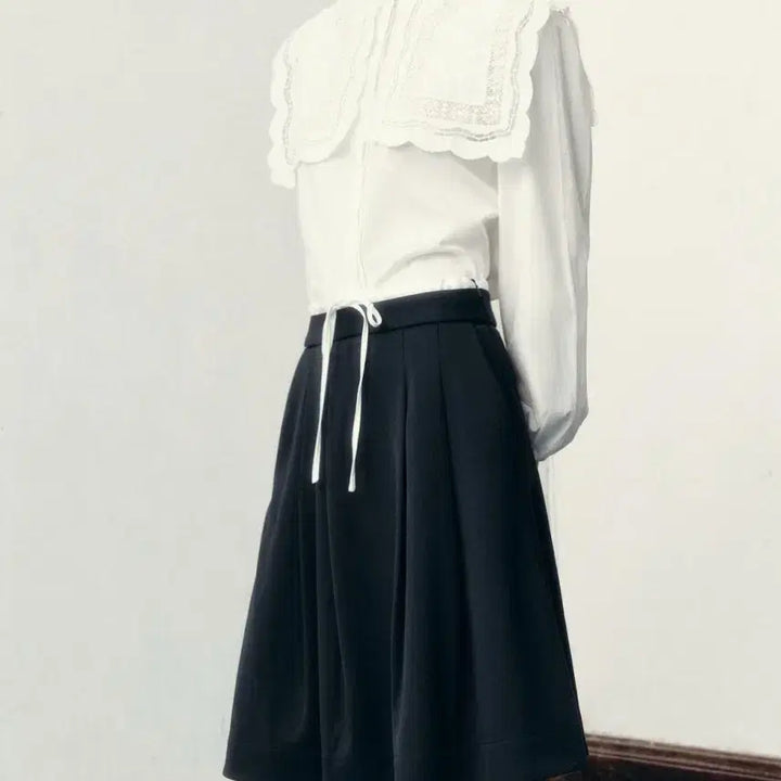 [SOLD OUT] ZARA 자라 레이어드 플리츠 미디 스커트