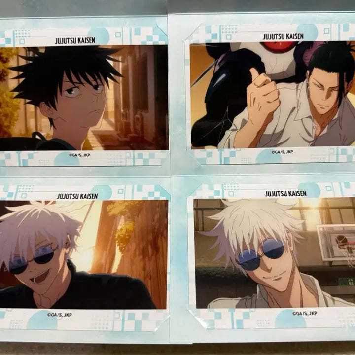 [BUNJANG] Jujutsu Kaisen Illustration Sheet Collection Bundle Set / [일괄] 주술회전 회옥옥절 일러스트 시트 컬렉션 고죠 사토루 메구미 게토