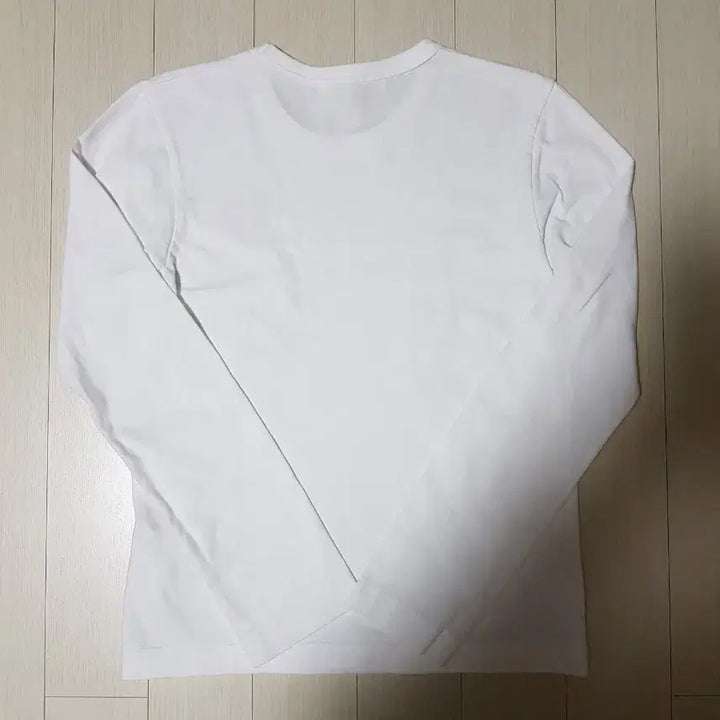 [BUNJANG] Comme des Garçons Double Heart Logo Long Sleeve T-Shirt / 꼼데가르송 더블와펜  긴팔 티셔츠