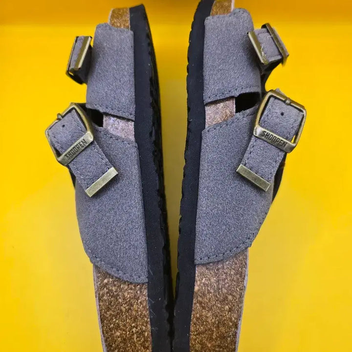 [BUNJANG] Shoopen Buckle Slippers (Unisex) / 슈펜 버클 슬리퍼 240(남녀공용)