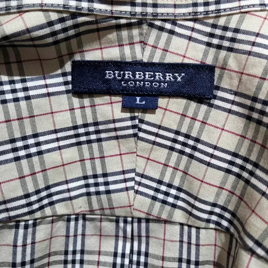 [BUNJANG] Burberry London Sanyo Shokai Archive Nova Check Shirt / [희귀/정품] 버버리 런던 / 일본삼양상사 아카이브 노바체크 셔츠 (L)