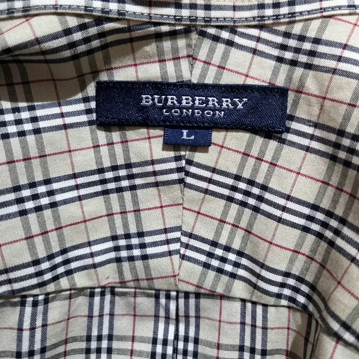 [BUNJANG] Burberry London Sanyo Shokai Archive Nova Check Shirt / [희귀/정품] 버버리 런던 / 일본삼양상사 아카이브 노바체크 셔츠 (L)