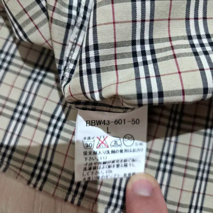 [BUNJANG] Burberry London Sanyo Shokai Archive Nova Check Shirt / [희귀/정품] 버버리 런던 / 일본삼양상사 아카이브 노바체크 셔츠 (L)