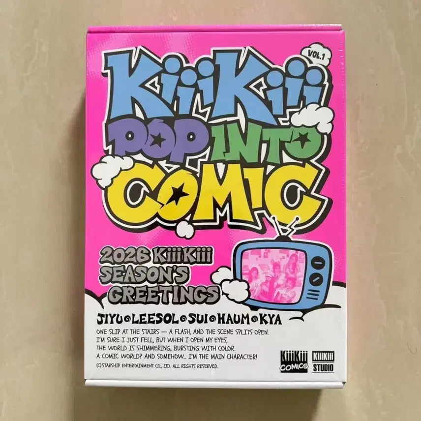 [SOLD OUT] 키키 kiiikiii 시즌그리팅 시그 미개봉