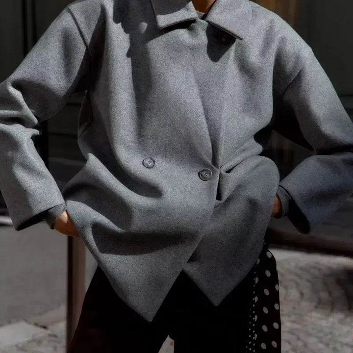 [BUNJANG] ZARA Soft Double Coat / ZARA 자라 소프트 더블 코트