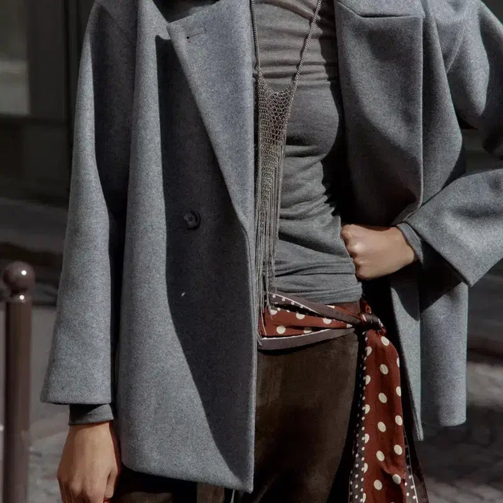 [BUNJANG] ZARA Soft Double Coat / ZARA 자라 소프트 더블 코트