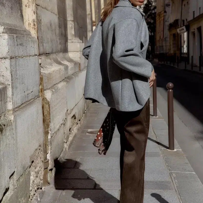 [BUNJANG] ZARA Soft Double Coat / ZARA 자라 소프트 더블 코트
