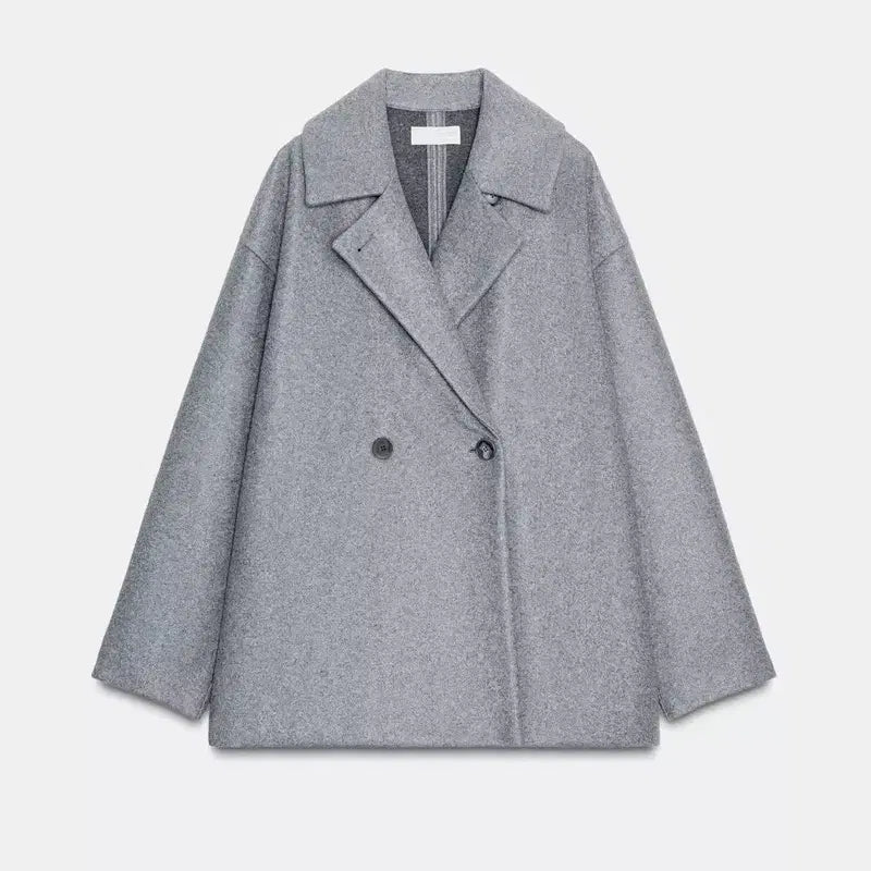 [BUNJANG] ZARA Soft Double Coat / ZARA 자라 소프트 더블 코트