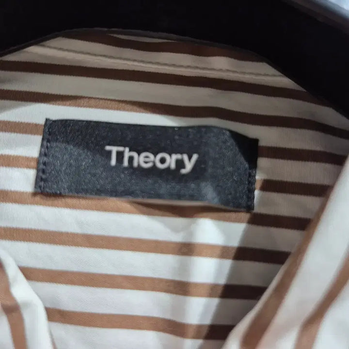 [BUNJANG] Theory Striped Shirt / 띠어리 스트라이프 셔츠