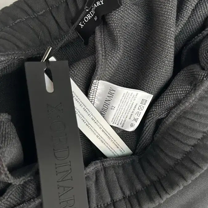 [BUNJANG] X:ORDINARY Training Pants Black 52 / X:ORDINARY 트레이닝 팬츠 블랙 52