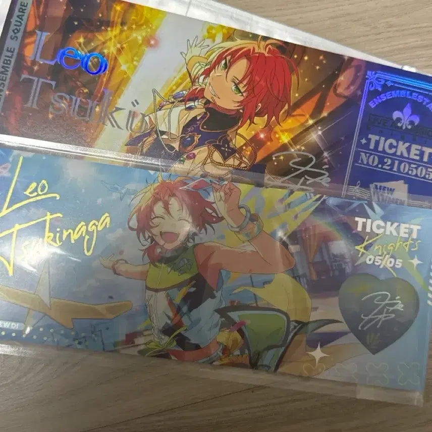 [BUNJANG] Ensemble Stars Tsukinga Leo Pasa Bundle Set / 앙스타 츠키나가 레오 파샤 라이브티켓 일괄