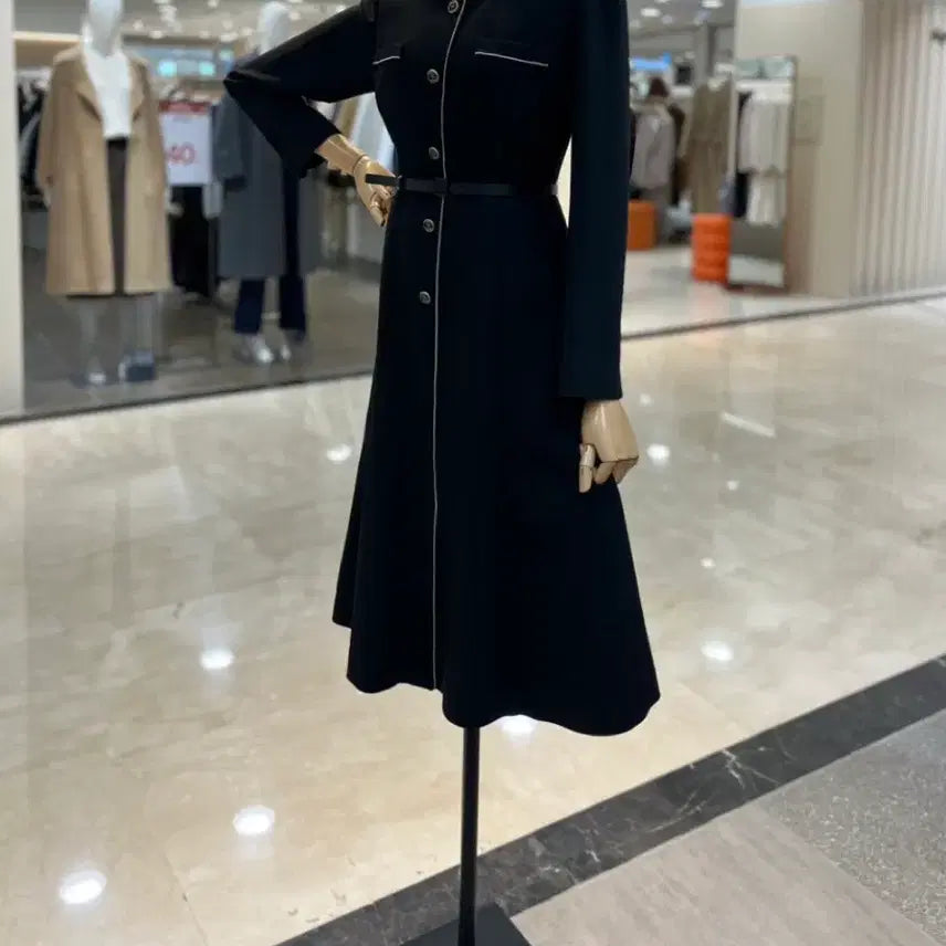 [BUNJANG] It MICHAA Black Line Dress / [44] 새상품 잇미샤원피스 블랙원피스 케네스레이디 line원피스