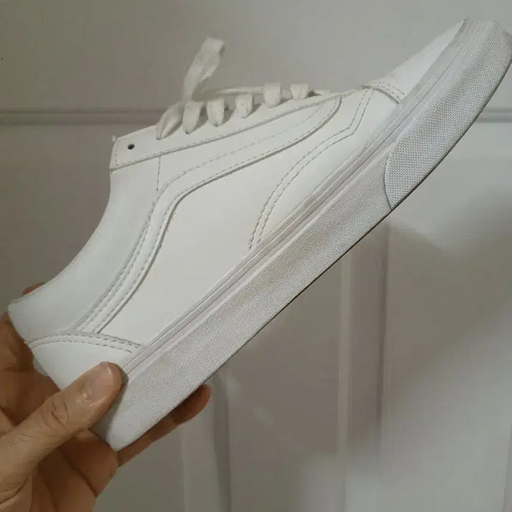 [BUNJANG] Vans Authentic Leather Blanc 275 Sneakers / 반스 어센틱 레더 블랑 275