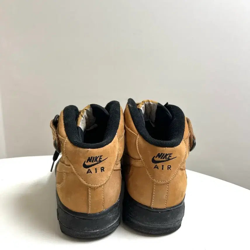 [BUNJANG] Nike Air Force 1 Mid Black/Gum Sneakers / [280] 나이키 에어 포스 원 미드 된검창