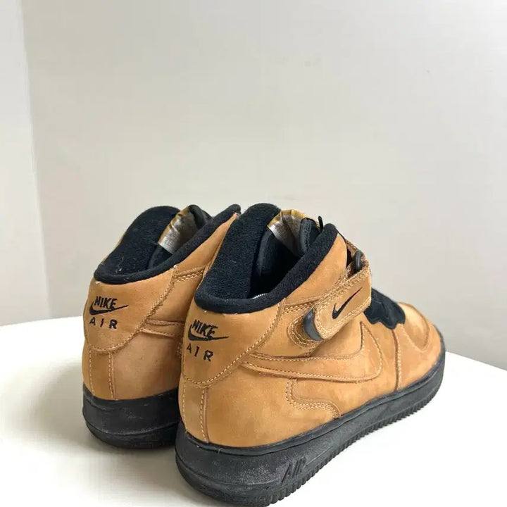 [BUNJANG] Nike Air Force 1 Mid Black/Gum Sneakers / [280] 나이키 에어 포스 원 미드 된검창